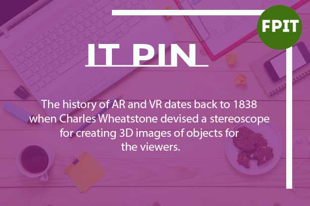 bulksmsmktgin's tweet image. The history of AR and VR dates back to 1838 when Charles...
Call/Whatsapp : +91- 9871688800
Follow @itcompanyindia 
Email sales@firstpointit.com 
firstpointit.com/it-web-service…
#MobileAppsDevelopmentIndia #MobileAppDeveloperIndia #AndroidMobileAppsIndia #firstpointit #fpit