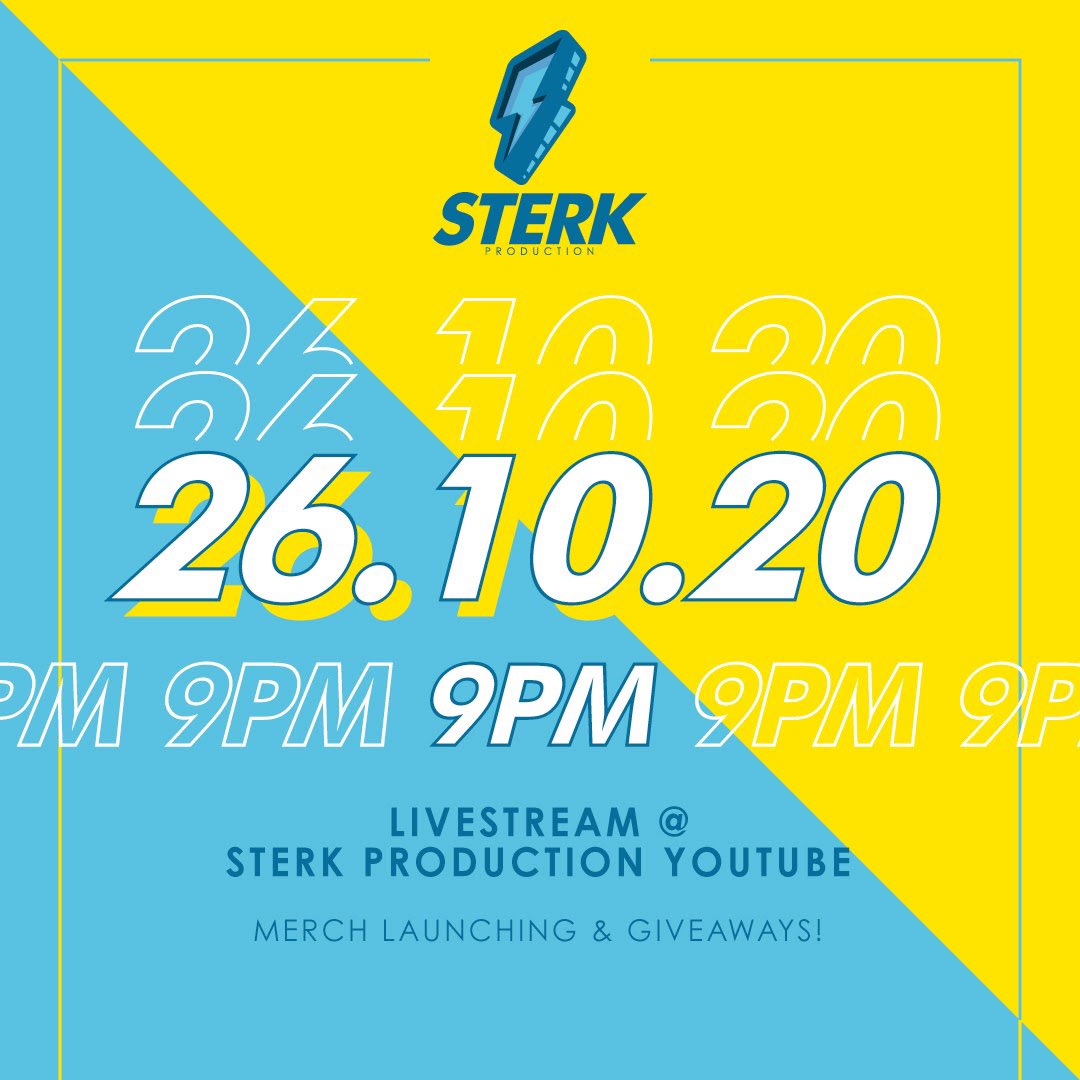 SterkProduction's tweet photo. MALAM INI #SterkProduction #SterkMerch https://t.co/EGhDJxVWUh