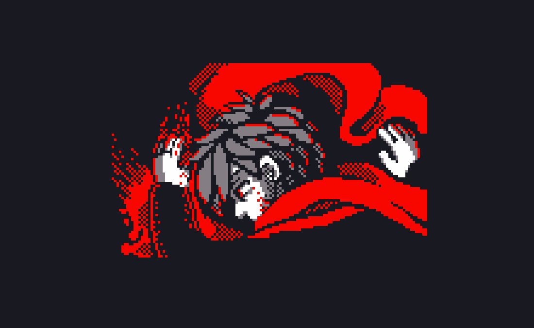 SazdxHikari's tweet photo. This is my submission for #Pixelween2020's fourth and final week for the theme "Demise" ... oor is it perhaps "Barely alive"?Ill let you guys speculate ;3 the end of the story! :) #PixelArt #Art #ドット絵 #pyxelEdit @PyxelEdit #pixel_dailies @Pixel_Dailies @pixeljoint https://t.co/F2DByy3y6a