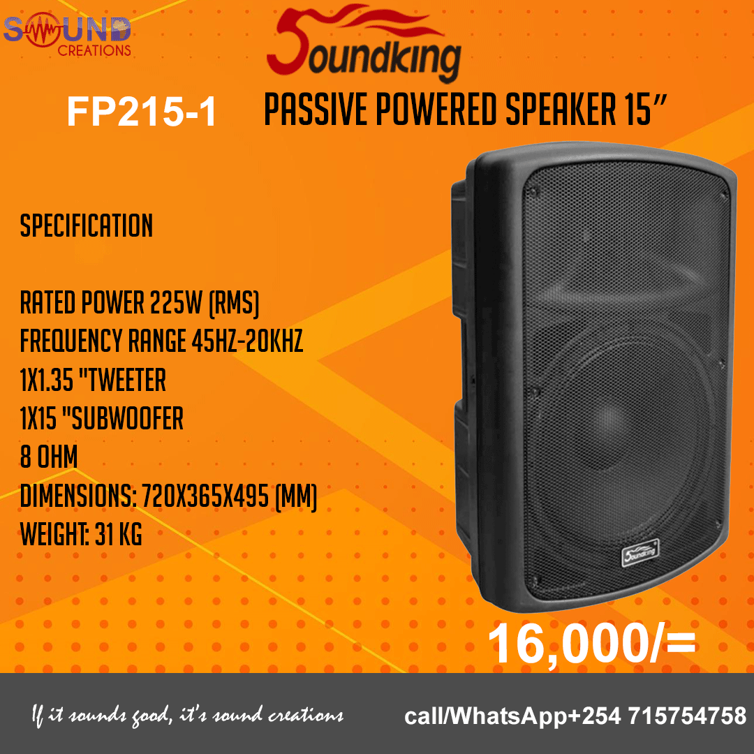 speaker soundking 15 inch