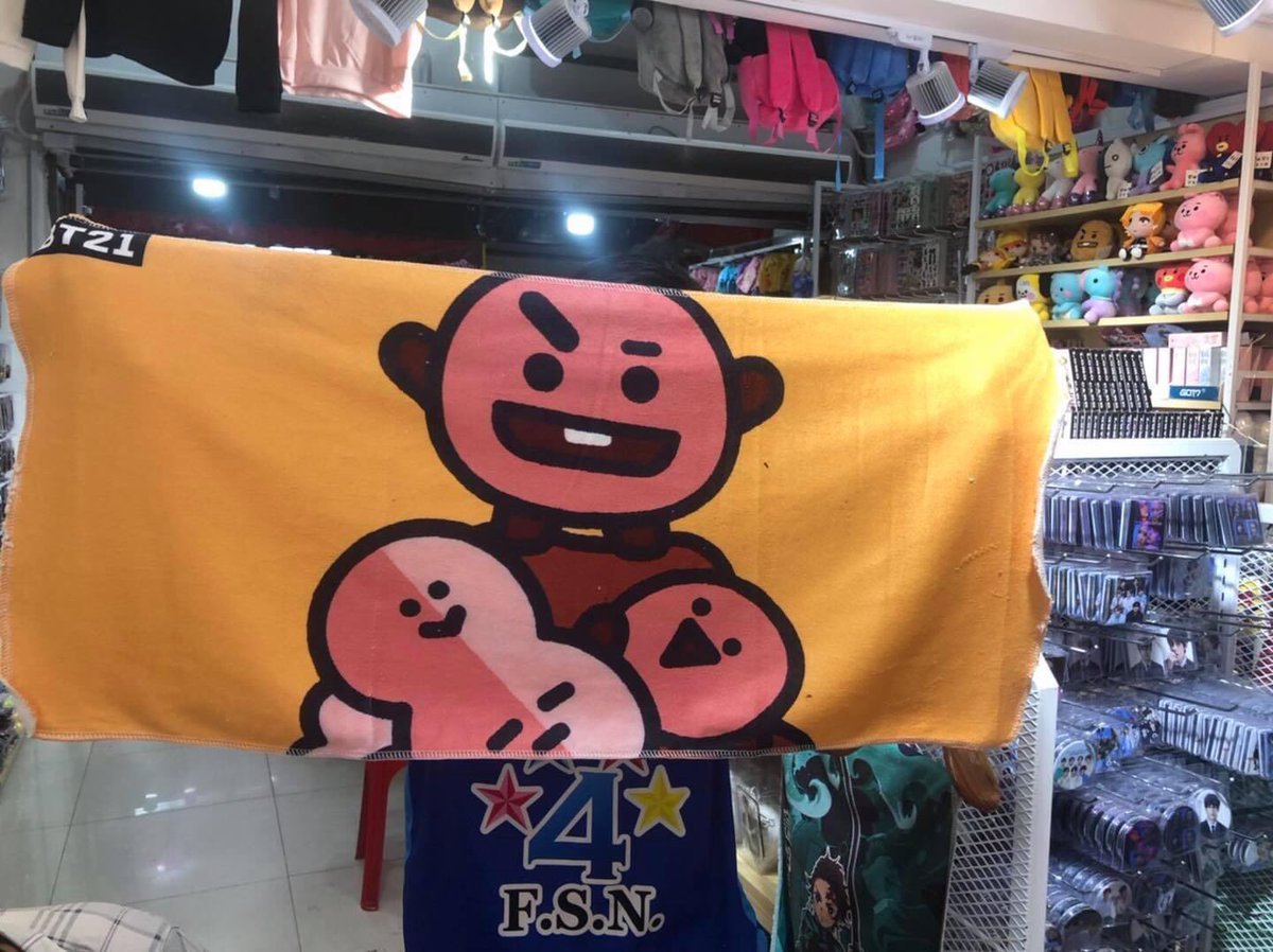 Jy_npp's tweet photo. มาใหม่พร้อมส่ง ผ้าขนหนูลาย BT21

ขนาด 35x75 cm.
ราคาผืนละ 229฿

#BT21 #BT21BABY https://t.co/5krsp2FSFN