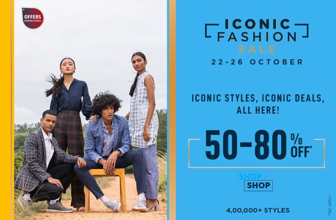 OCD_ELITECH's tweet photo. @AJIOLife  Iconic #fashion Sale - Get 50% - 80% OFF + 10% OFF on Standard Chartered Bank Cards
https://t.co/Ek9iwFaYS9

#Trending #bestoftheday #onlineshopping #Ajio #fashionblogger #fashionstyle #shopping #MG #Online  #bhfyp #brand #clothes #beauty #style #shopnow #Man #woman https://t.co/qC70Rda36P