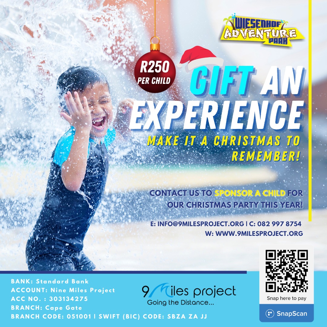9MilesProject's tweet image. It&apos;s been a very tough year for our kids, and we&apos;d like to end it on high note by treating them a fun-filled day at a water park!

#Giftanexperience and help us to make it a Christmas to remember!

9milesproject.org/donate-today
