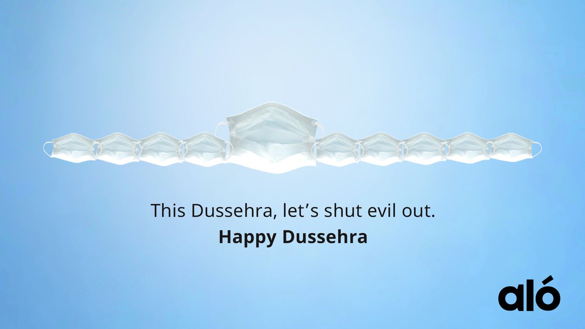 TheTeamAlo's tweet photo. On the auspicious occasion of #Dussehra let’s pledge to fight evil and may the triumph of good prevail!

Here’s wishing everyone #HappyDussehra 🏹

#TeamALÓ #theteamalo #TopicalSpot #Dasara #celebrations #DigitalAgency #fightcovid19together #Dushera2020 https://t.co/cu2UZWqkDx