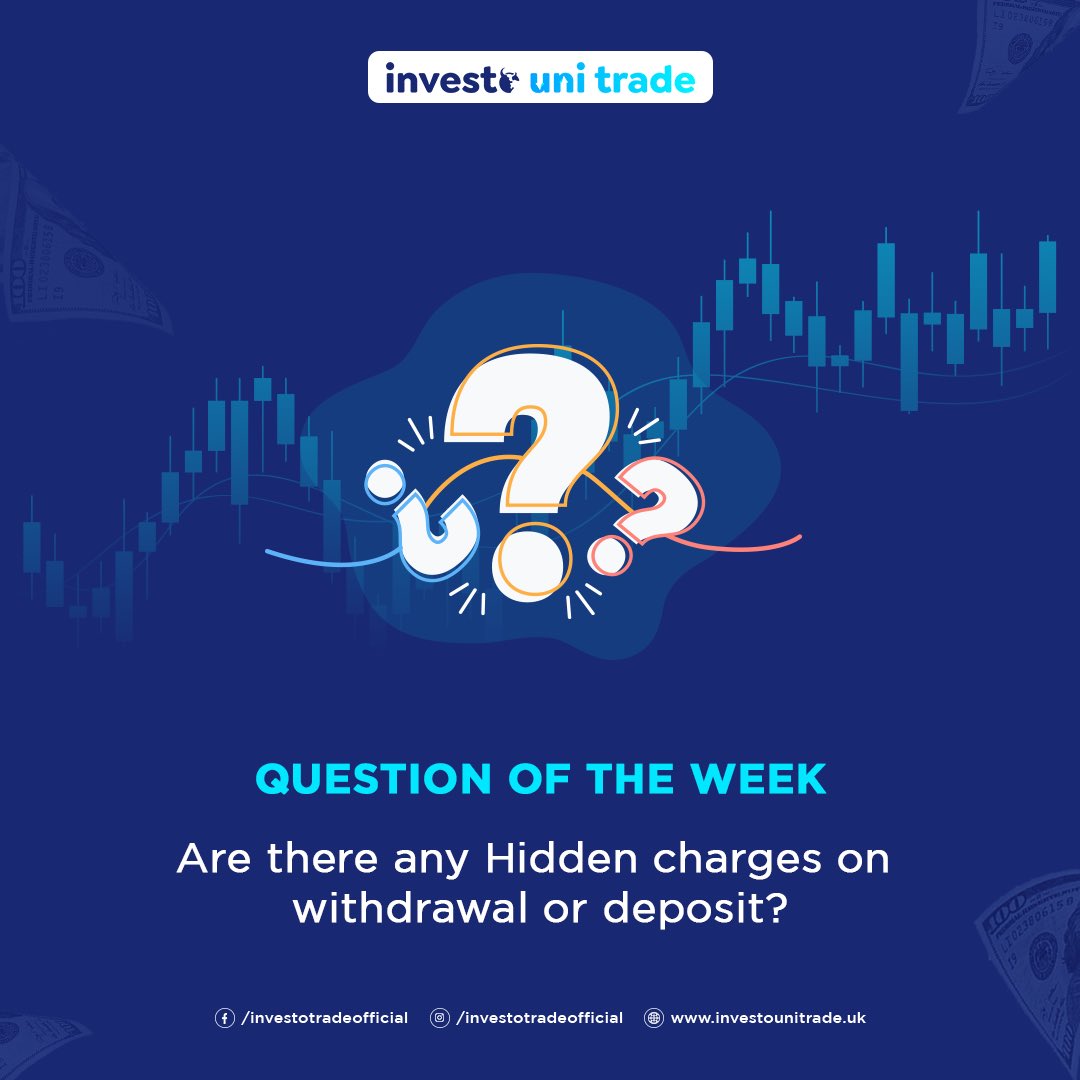InvestoUni's tweet photo. No commission or extra charges are asked on deposit or withdrawal on your trade account for any amount.

Start FX trading today! 
Open your trade account with Investo Uni Trade.

https://t.co/meZRbC66B6

#stockbroker #broker #tradetips #profit #buysell #gold #goldtrading #Euro https://t.co/FIfWnB0UnC