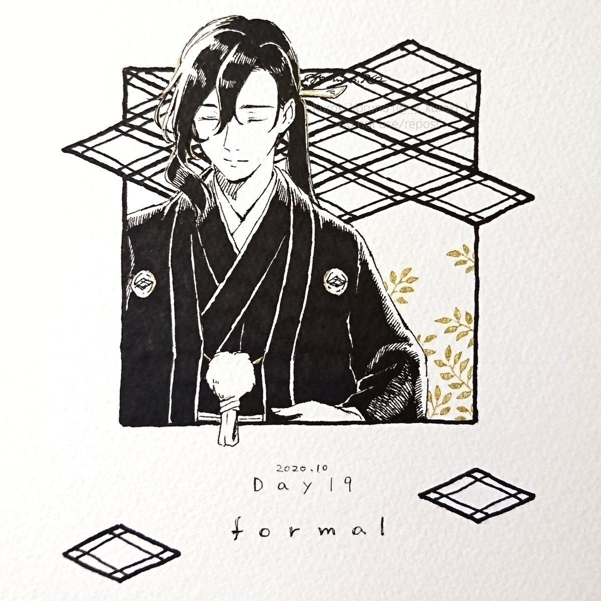 Day19. formal
#yorunotober #yorunotober2020