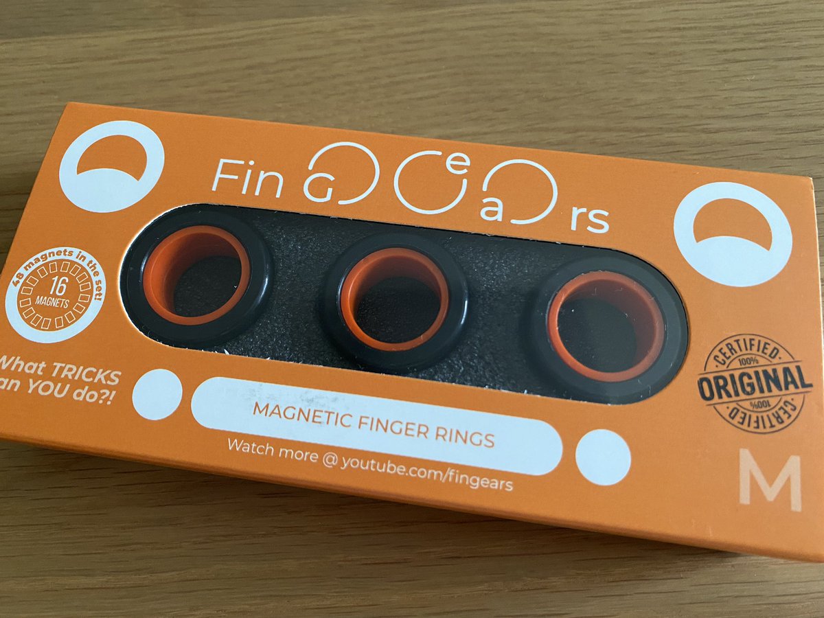 新時代のフィジェットトイなるものを買ってみた。
#フィジェットトイ
#FinGears
#小物好きとつながりたい