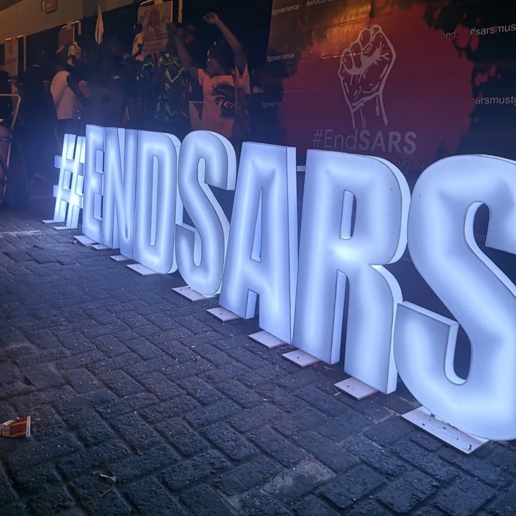 If this pops up on your timeline please RT #EndSARS