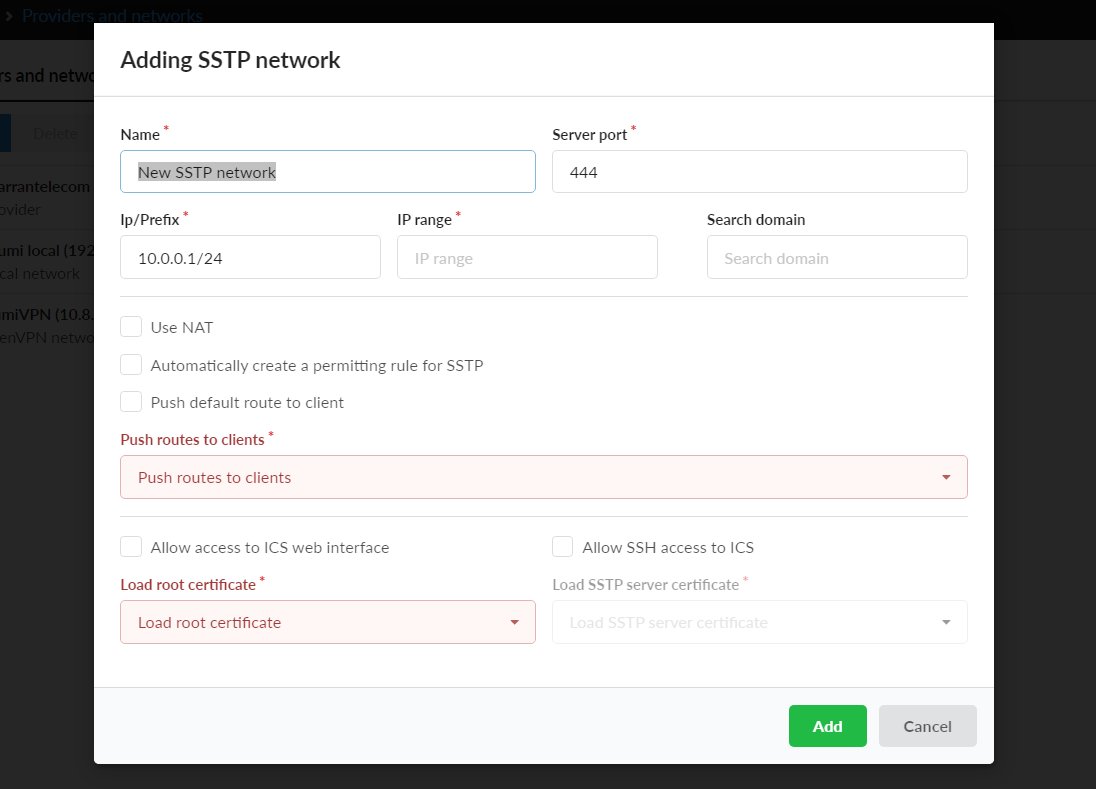 ICS_CUBE's tweet photo. New release! ICS CUBE version 7.2.
Secure Socket Tunneling Protocol (SSTP) network support has been implemented.
SSTP can work with simultaneously with several ISPs.
Download ICS CUBE 7.2: https://t.co/xvLIfFfxpi
#firewall #SSTP #VPN #OpenVPN #icscube https://t.co/xGw9LnaA9e