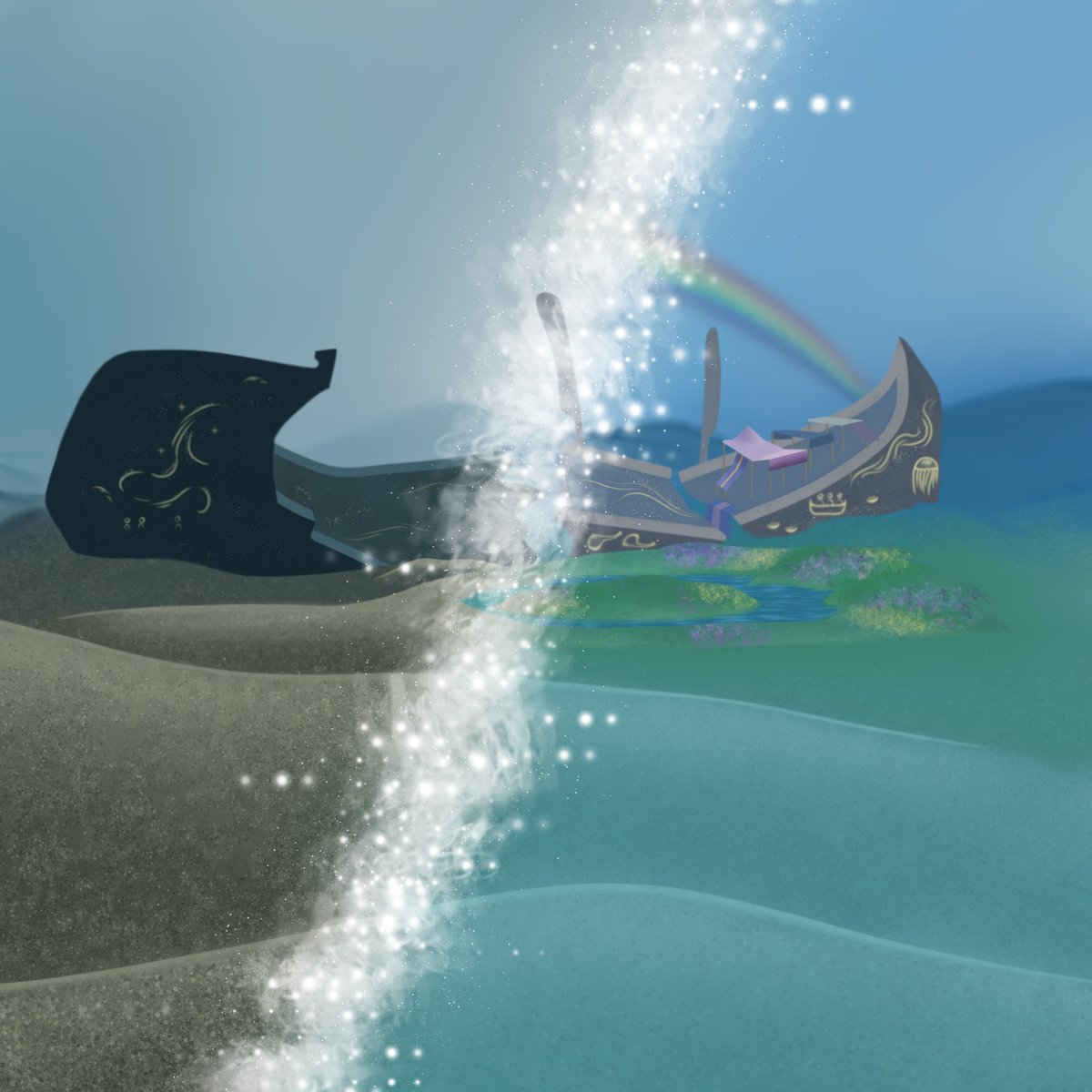 often_adrift's tweet photo. #skytober day 25 - #enchantment

One of my favorite in-game storylines, the ark restoration ❤️

#krita #digitalart #sky #thatskygame #fanart #thatskygamefanart #skytober2020 #ark https://t.co/Fyrj2Tl4iW