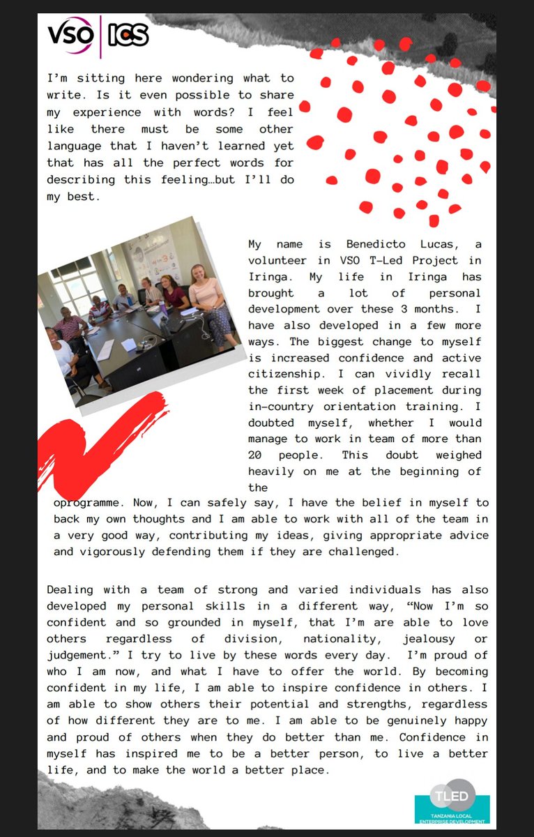 IamBenZanzibar's tweet photo. As we're on vsoweek, I would like to share my personal development story during my placement as an ICS volunteer in Iringa.
It has been a year now...😇
#vsoweek
#betheinspiration https://t.co/mUL9W6p87v