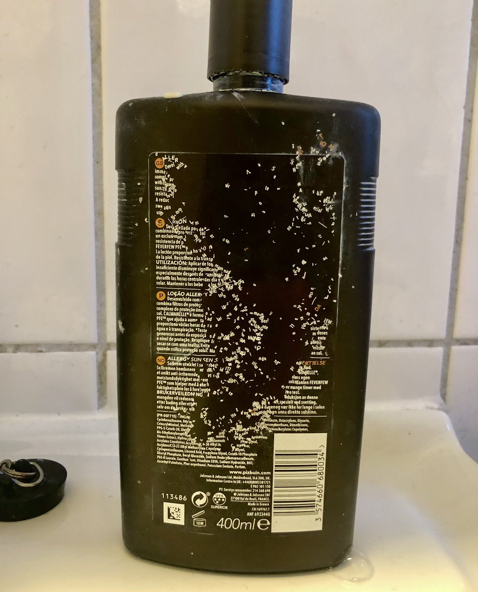 Jan Hakon Erichsen I M No Psychologist But I Think This Sunscreen Is Having A Mental Breakdown