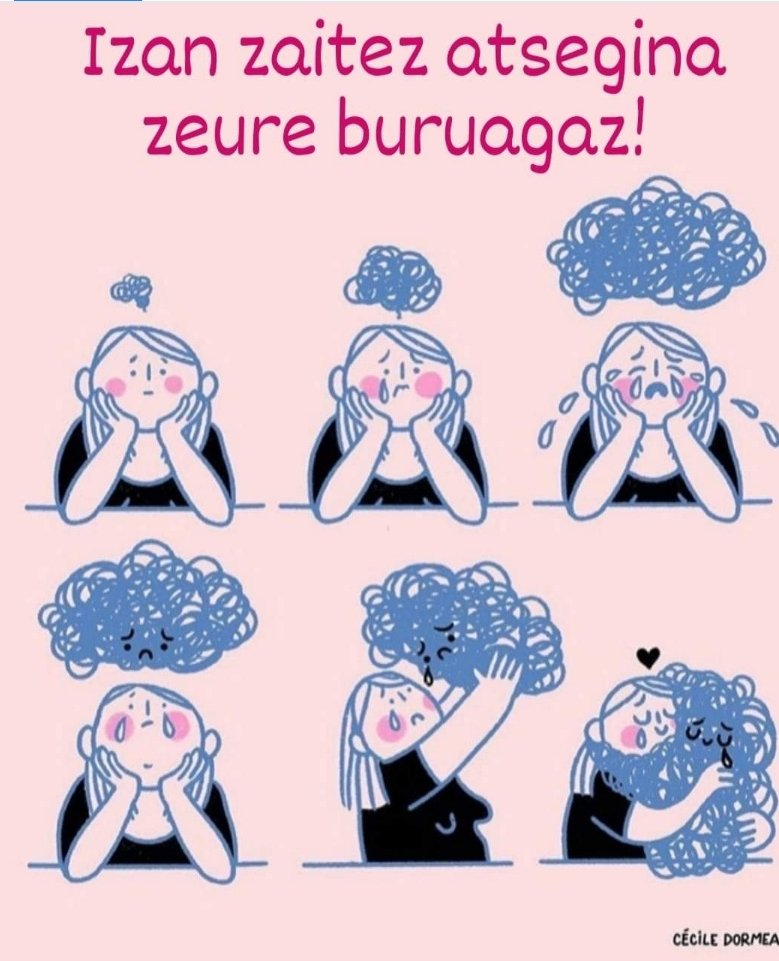 rosanaurruti's tweet photo. Egun on! Tenemos tarea esta semana, trabajando en @fpnlarburu ,de la mano de @FMertxe ,trabajo de #Mindfulness para mejorar nuestro trabajo como docentes, trabajo en equipo ...@ethazi
Esta semana las emociones.#baloreak40
#fpeuskadi https://t.co/HUJabziNRy