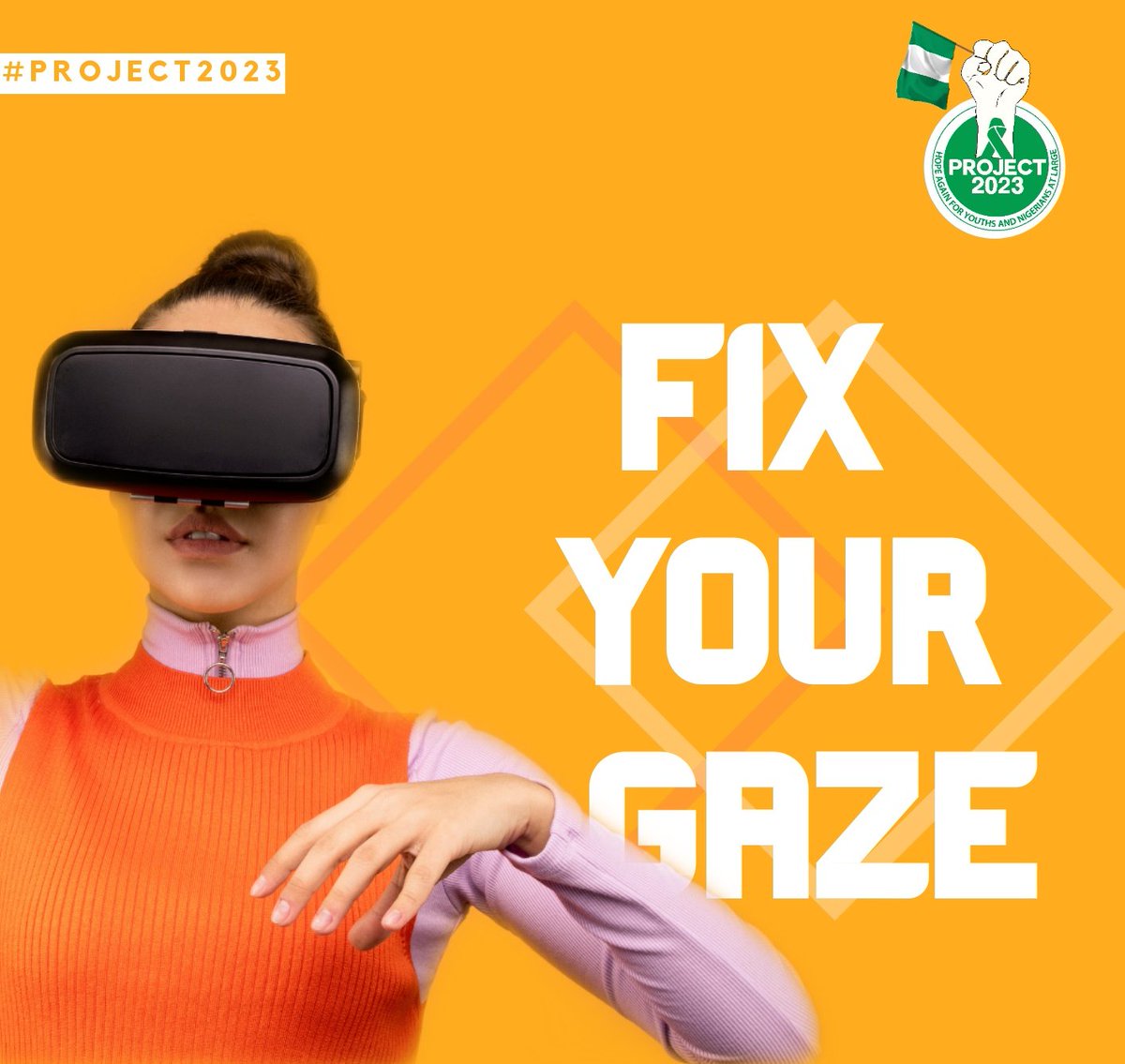 _Project2023's tweet image. Like Martin we have a dream 
Like @AishaYesufu there is a stream of courage flowing in us
Like @felakuti we&apos;ll keep speaking our truth
We are that Generation that won&apos;t give up on a #NewNigeria