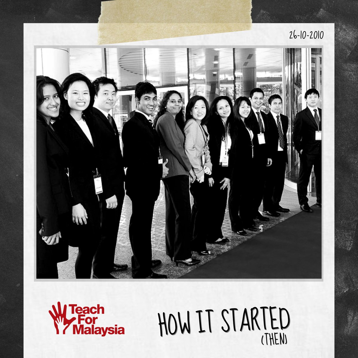 TeachForMsia's tweet photo. Can you believe it’s been 10 years since TFM was started? 

We’d like to thank everyone who has been part of our growing movement to ensure all children in Malaysia have the opportunity to attain an excellent education!

#TeachForMalaysia #ForTheKids https://t.co/saPnarLsGe