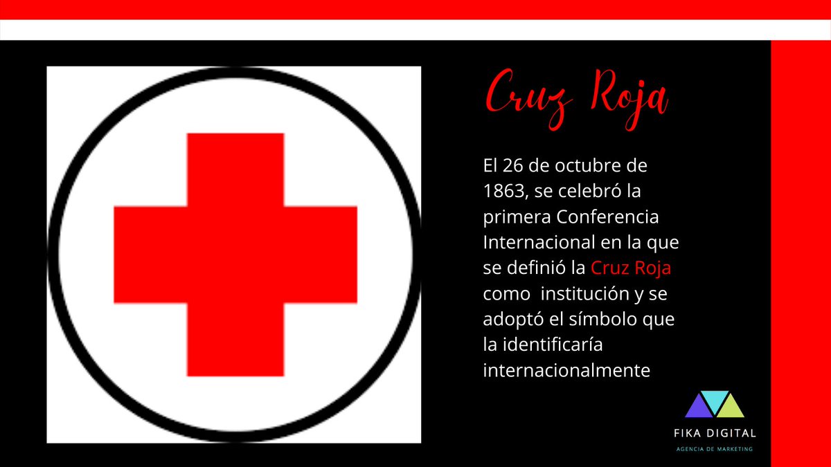 fika_digital's tweet photo. 🧐 ¿Sabíais que un día como hoy de 1863 se fundó la #CruzRoja?
Su popular símbolo es un homenaje a la bandera de #Suíza, el país donde se celebró la primera conferencia de la organización humanitaria. Hoy en #FikaDigital somos rojos😉
#26deOctubre #IdeasMagnífikas #Felizlunes https://t.co/6NkwFq7MWY