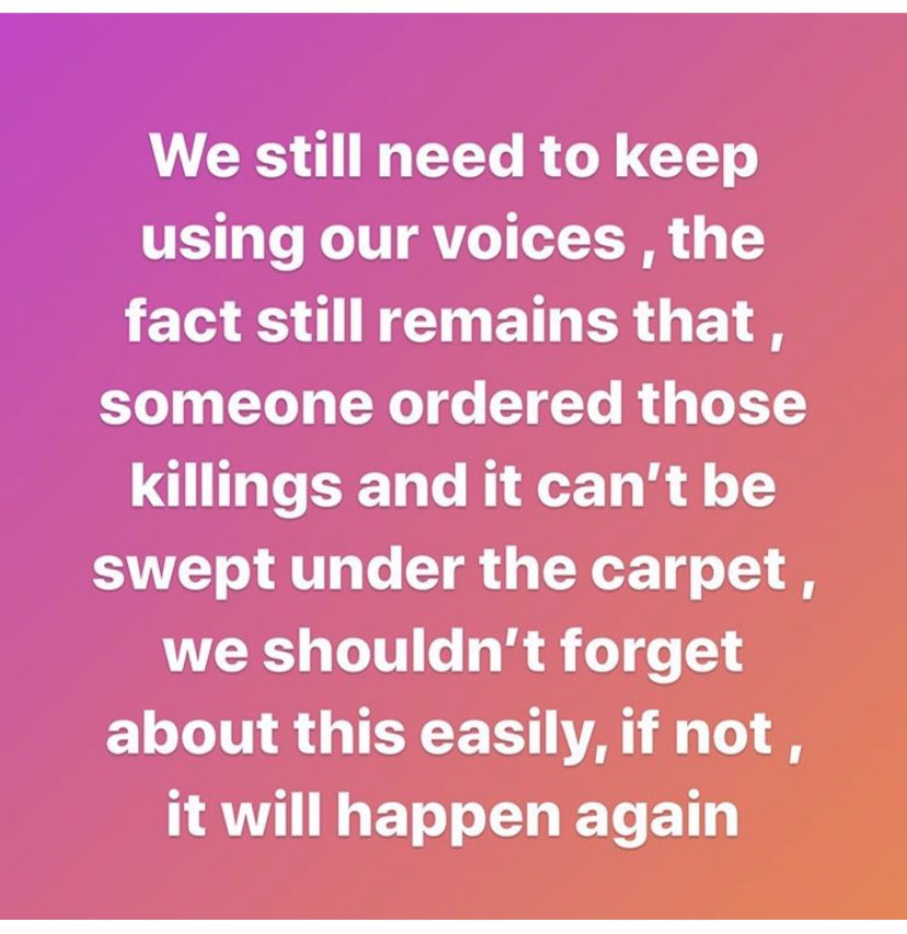 bernibeth3's tweet photo. ✊🏿✊🏿✊🏿#EndSARS #EndBadGovernanceinNIGERIA #EndPoliceBrutalityinNigeria https://t.co/D9gx9oHTOp