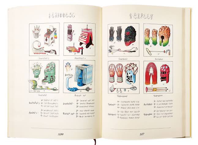WAIT HOW COULD I FORGETTTTT. The entire Codex Seraphinianus 