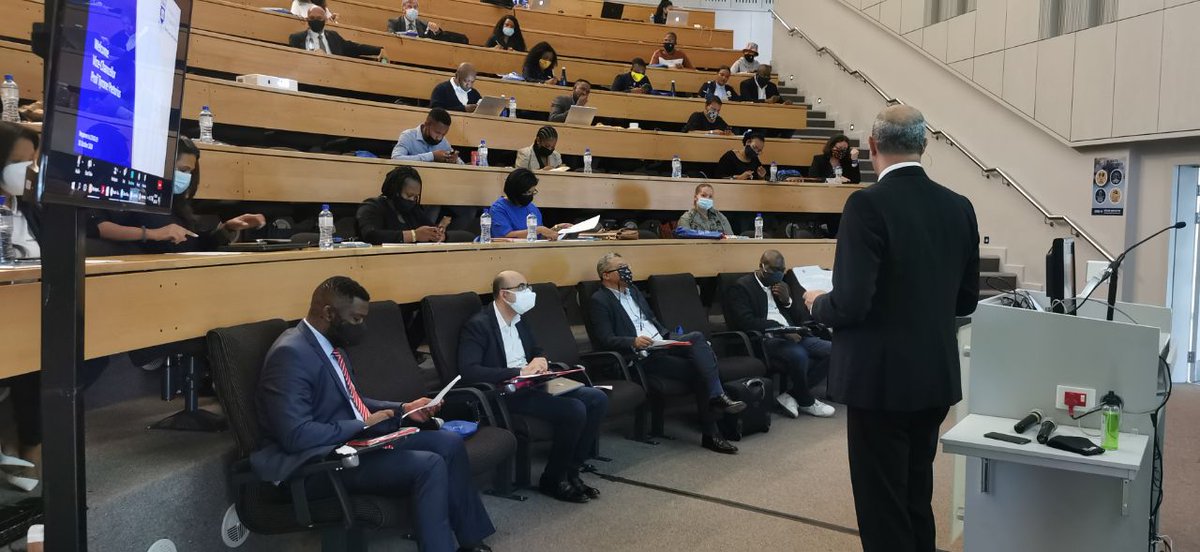 UWConline's tweet photo. [THREAD] Today, the Honourable Deputy Minister of Higher Education, Science and Innovation, Mr Buti Manamela, visits the University of the Western Cape to assess and monitor readiness to re-commence all academic activities.

#IamUWC #SaveLives #SaveTheAcademicYear #COVID19SA https://t.co/Q5xE3CiqZ2