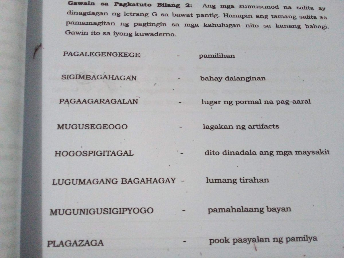 onki_14's tweet photo. i didnt expect seeing "G" words on my nephew's module ๐๐
ahh, elementary days ๐
#modulepamore https://t.co/ibOStmlSDY