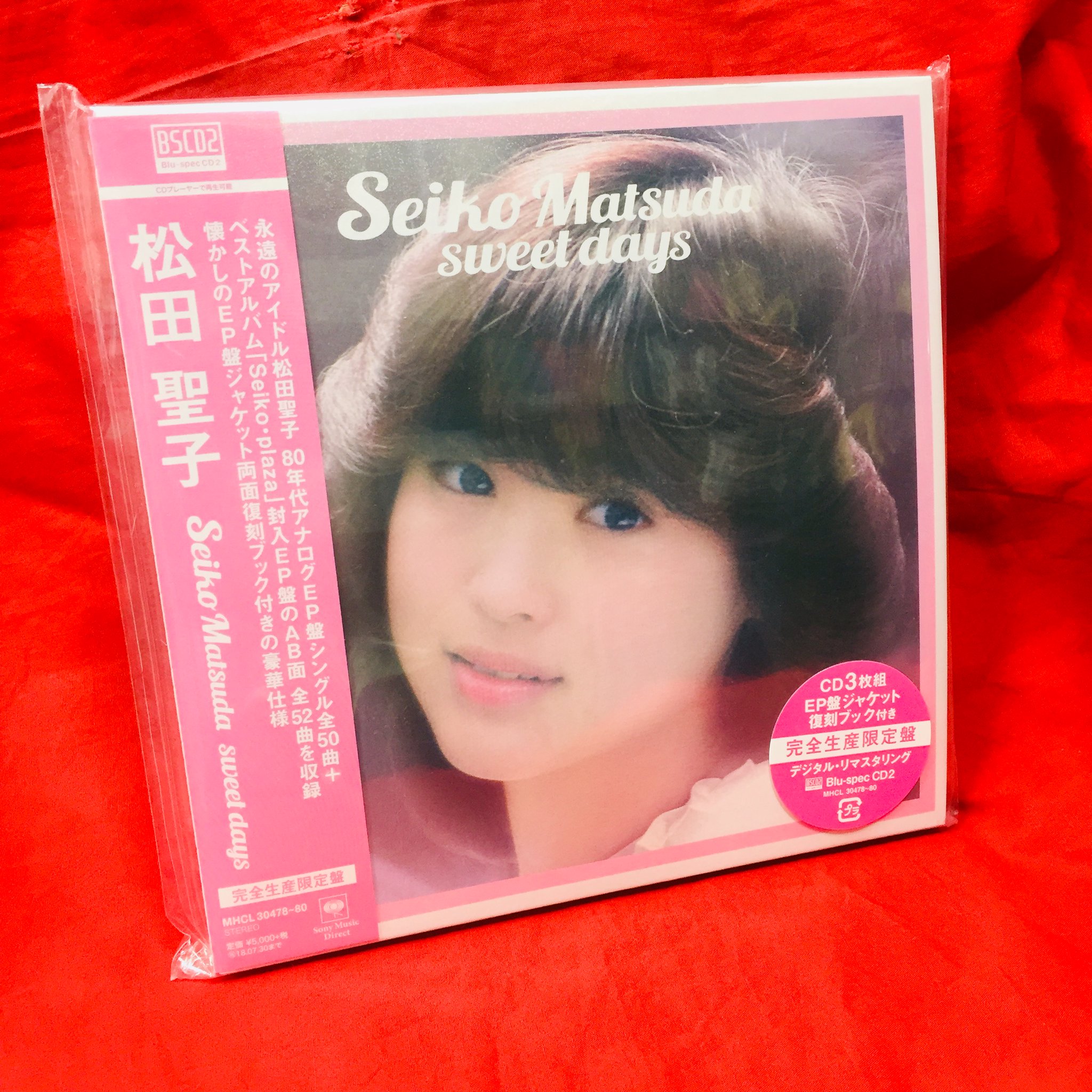 松田聖子 SWEET DAYS 3 BLU-SPEC CD2 完全生産限定盤