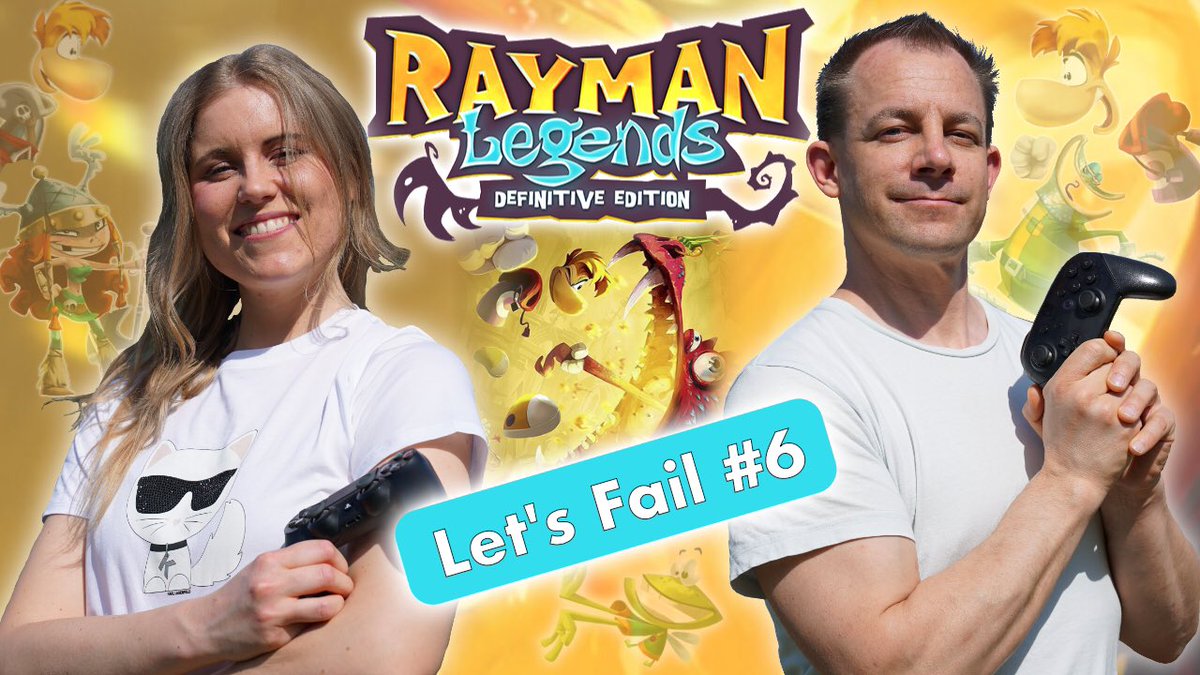Martin_iert's tweet photo. Gestern kam der 6. Teil zu Rayman Legends!
Schnell anschauen! Auch von der Arbeit aus möglich! 😁😉
https://t.co/JpWCUTcTFt
Abonnieren nicht vergessen! Noch ist es umsonst! 🙆‍♀️🙆‍♂️
#letsplay #gaming #youtubede #youtubecreator #videogaming #youtubegaming #RaymanLegends #YTLetsPlay https://t.co/dc82vZgLdf