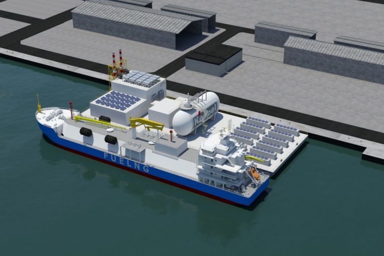 VesselFinder's tweet photo. Singapore’s First Floating Energy Storage System
https://t.co/qaHgwVgwID #EnergyMarketAuthority #ЕМА #KeppelOffshoreMarine #KeppelOM #Singapore #EnergyStorageSystem #ESS https://t.co/ykl4lcQHWT