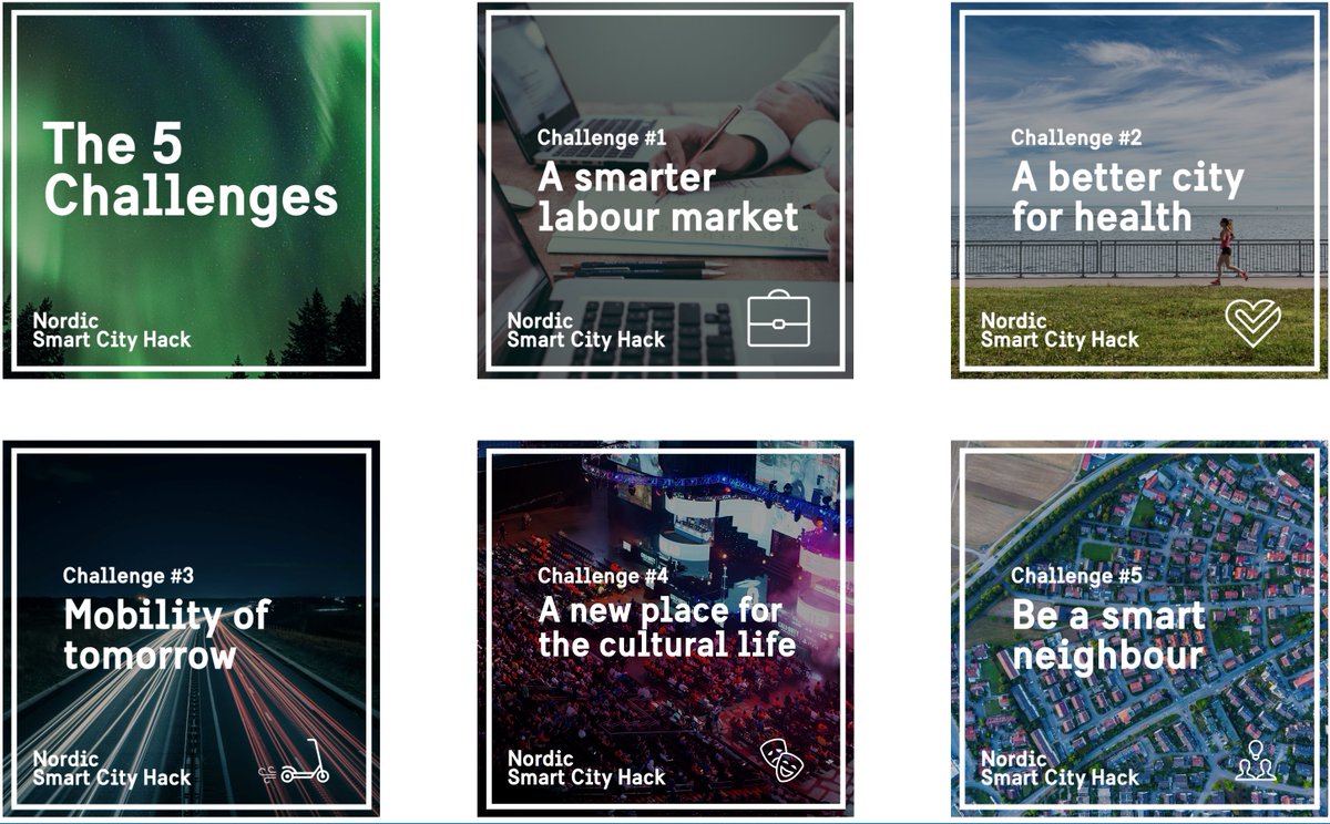 Join us next week at #NordicSmartCityHack, a 48-hour online Hackathon where we will come together with all Nordic countries to create innovative and sustainable digital solutions for smarter cities!
Join here: hack.sweden.se/smartcity/sign…