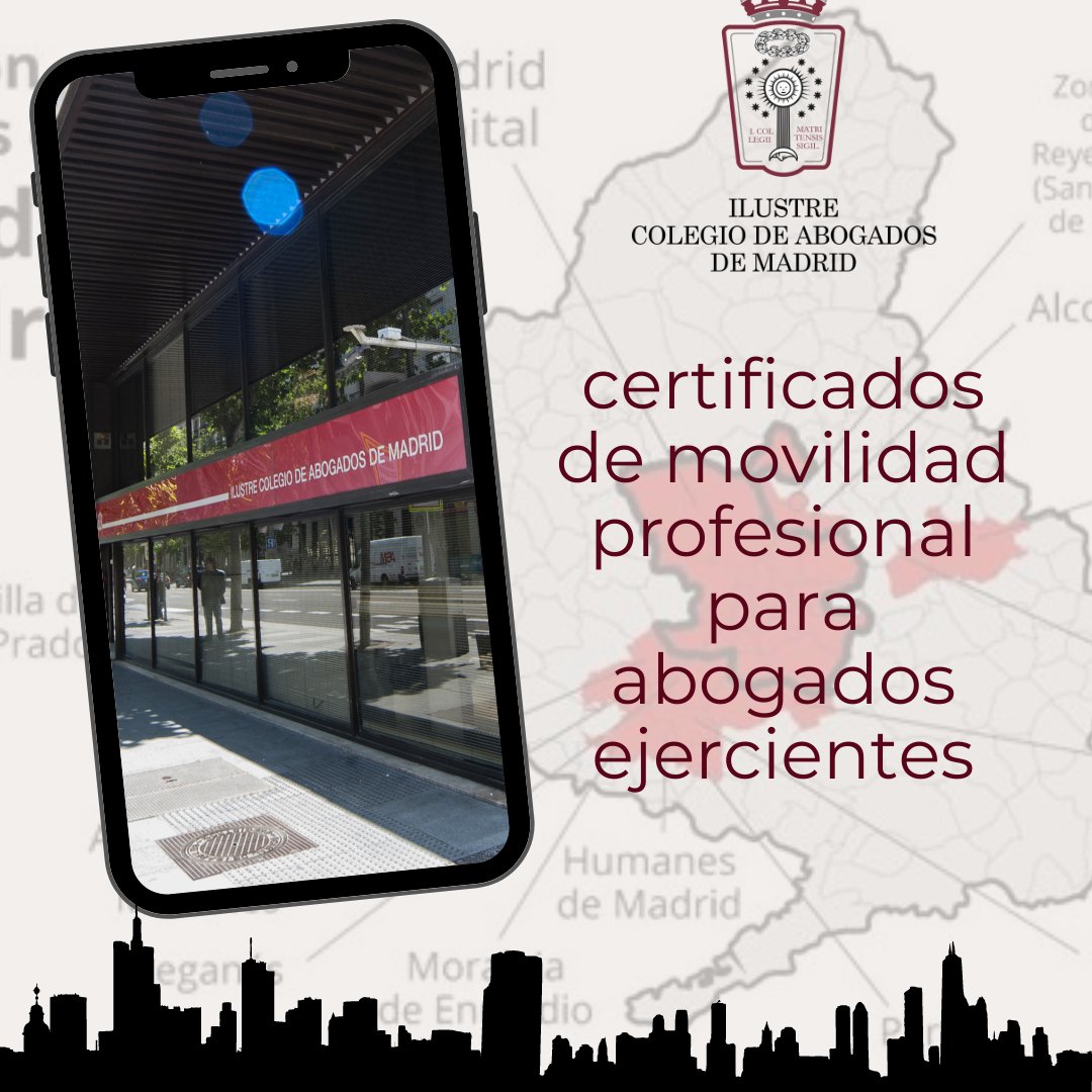 icam_es's tweet photo. 🚨 #COVID19, #estadodealarma, #NoticiaICAM, #abogacía, #Madrid🚨
📢El #ICAM seguirá expidiendo a sus colegiados/as ejercientes certificados para facilitar su movilidad profesional como consecuencia de las restricciones del RD 92/2020👇
https://t.co/RPXQzEn3yA https://t.co/or9mfR5YDX
