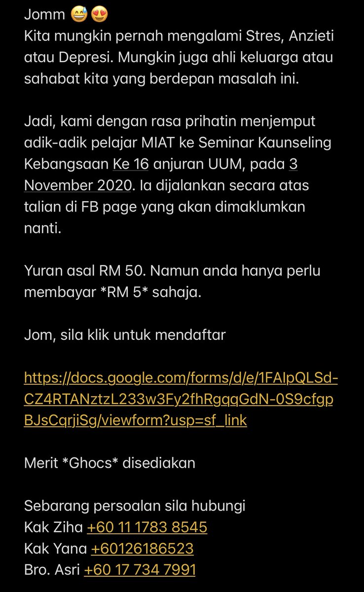 CCC_MIAT's tweet photo. To register,link in our bio✨
@SRC_UniKL_MIAT 
@rccuniklmiat https://t.co/u624bgZ5Ou