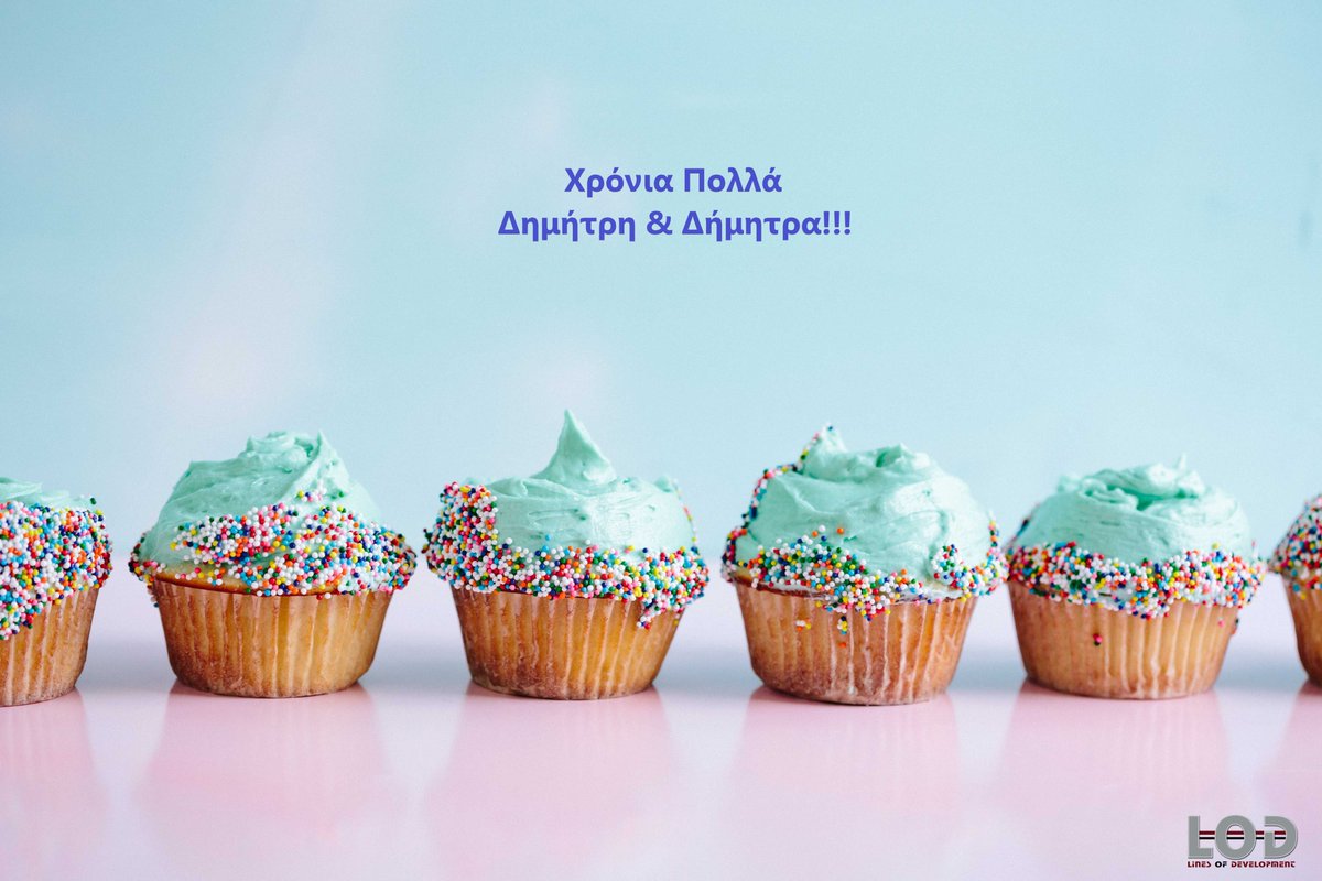 LODvalue's tweet photo. Καλημέρα και Χρόνια Πολλά σε όλους τους εορτάζοντες!
@LoukopoulosD @PeppaDimitra
#LOD #Entersoft #erp #keeploding #lodmobile #happynameday https://t.co/o1en2ghswB