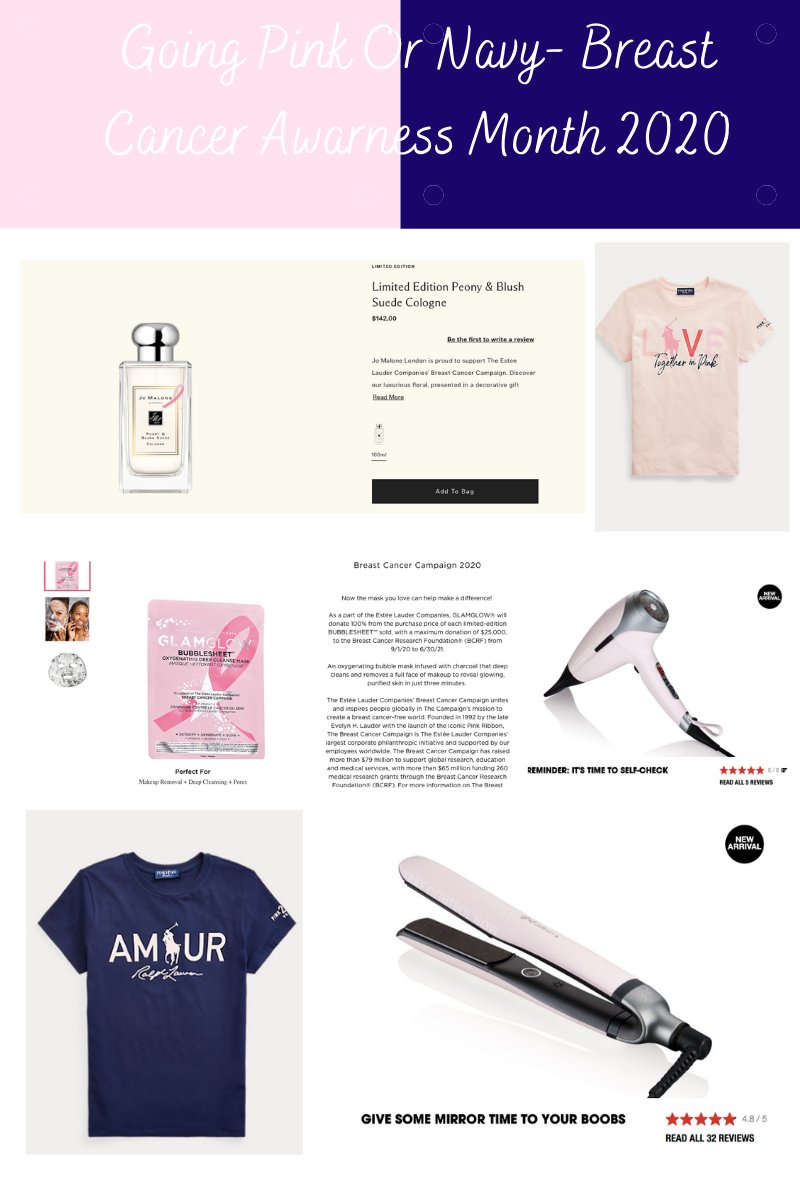 Going Pink Or Navy? Breast Cancer Awareness 2020 💖💙 bit.ly/3ofRVHN  

#thegirlgang #bloggerstribe @LovingBlogs @GoldenBloggerz @ThePinkPAGES_ #bloggerclan @cosyblogclub @TheBlogLists