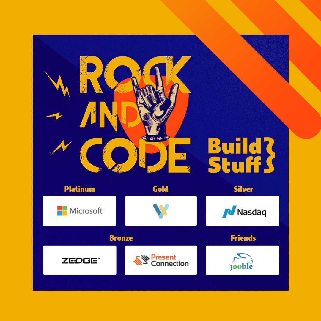 Becoming a proud partner of Build Stuff 2020 Software Development conference "Rock And Code" was definitely on our checklist this year. We did it. Joining communities and being active together helps us grow both personally and professionally.🚀

bit.ly/31JnEYm