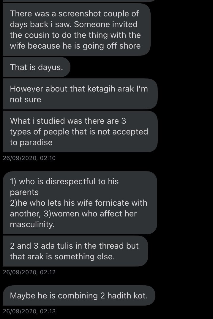 what is the true definition of dayus?*relating to a hadith