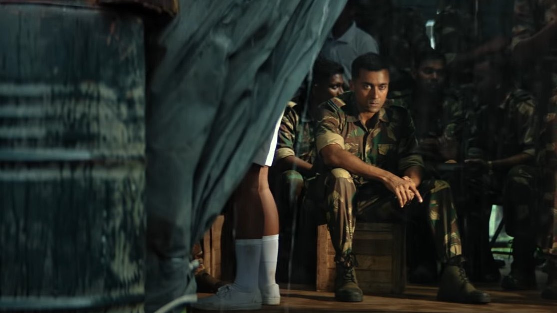 ijaaz_ahamad's tweet photo. Let's Waited It's Over #SooraraiPottruTrailer VeraaaaaMaariiiii 🔥@Suriya_offl Sir Congratulation You'r🤟👍🔥 Best Heard Work On This Film!!😉 #Sutha Mam Really Heat's Of!!! 🤟 @gvprakash BGM Cummakizhii 🔥🎧 Waiting #SooraraiPottruOnPrimeDay Best Heart Wishes All Skains 👍🤟 https://t.co/O0TJgX3ddm