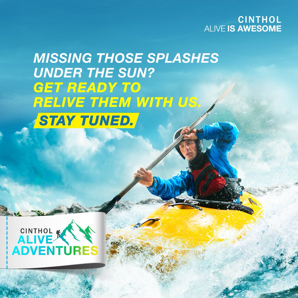GodrejCinthol's tweet photo. Let’s relive those adventures we miss, to the fullest! Stay tuned! #CintholAliveAdventures
#AliveIsAwesome #Cinthol #Adventure #Awesome #AliveAdventures https://t.co/7Rqe77tjYy