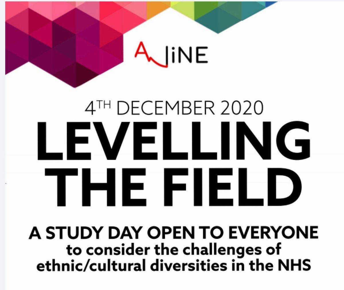 Bookings now open for the FREE A-line webinar on "Levelling the Field". a-line.org.uk/events/levelli… 

Topics Covered:
- Challenges of being new to the NHS
- Challenges in the workplace
- Challenges to career progression
- Lessons from the pandemic