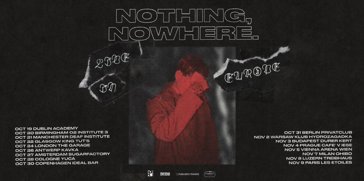 nothingnowherex's tweet photo. joe's first europe tour was taking place 2 years ago (october/november 2018).
what shows did you go to? reply with your favorite photos/videos from the tour if you have any 🖤 https://t.co/5z20Aj1cDu