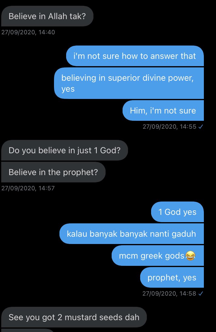 how do i know i have faith?