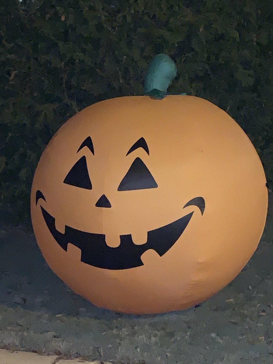 AmySperopTV's tweet photo. Sorry, not sorry...this is how we do #Halloween2020 #inflatablesRock https://t.co/LaZvAbMUmf