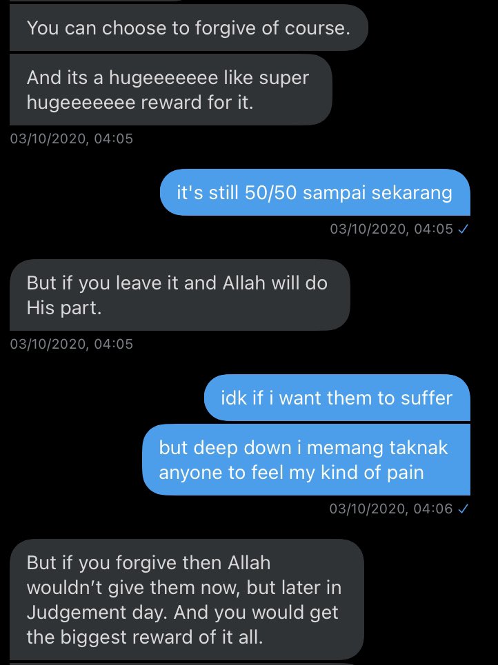 what is the reward of forgiving people who hurt you?