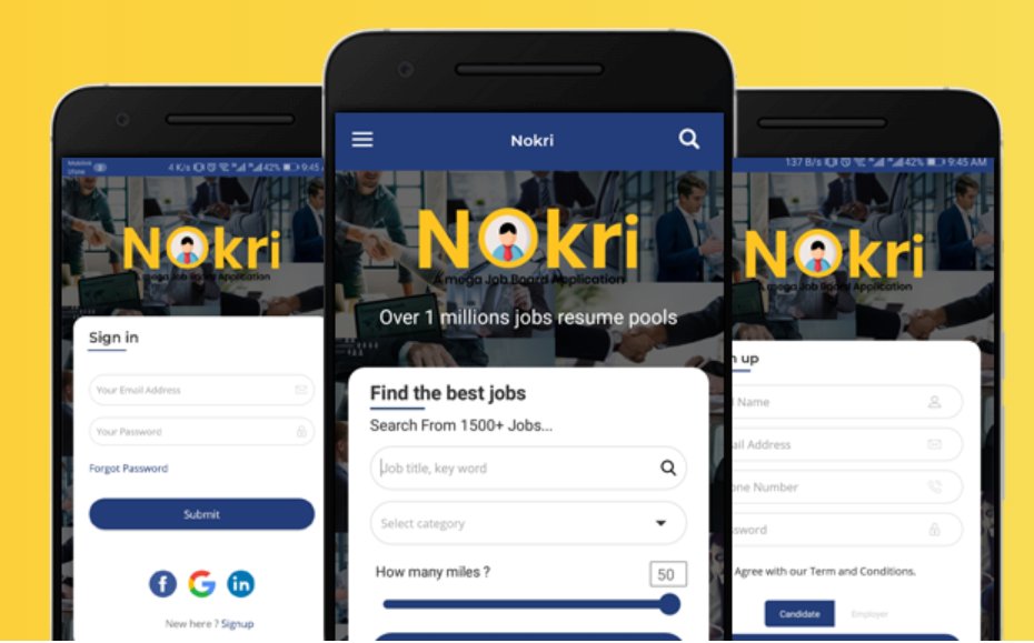 OpportunitiesWP's tweet photo. Using Nokri – Job Board Native IOS App you can create a complete & fully Responsive job portal, career platform to run human resource management, recruitment, or job posting website.
#Best #JobPortal #JobSearch #JobsApps
Available at Codecanyon📩
https://t.co/HUIfwx7xds https://t.co/Tydd1sN1ny