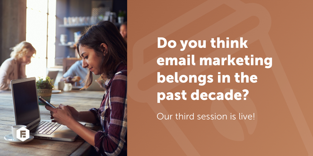weareEF's tweet photo. 2020 has brought an onslaught of change, but one thing is constant: how organisations use email to build relationships and drive sales with customers. Here is your FREE guide to create better engagement using emails: https://t.co/05Uqojjh5B
#CoffeeSessions #EmailMarketing https://t.co/kk30yOEcwr