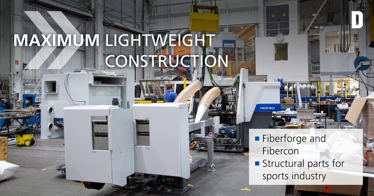 dieffenbacherDE's tweet photo. Die Tapelege- und Konsolidierungsanlagen #Fiberforge & #Fibercon sind auf Ihrem Weg zu einem unserer Kunden in die USA – für die #Großserienproduktion von #Strukturbauteilen aus faserverstärktem #Carbon für maximale #Leichtbaueigenschaften des Endprodukts für die #Sportindustrie. https://t.co/qK9UsFTCrz