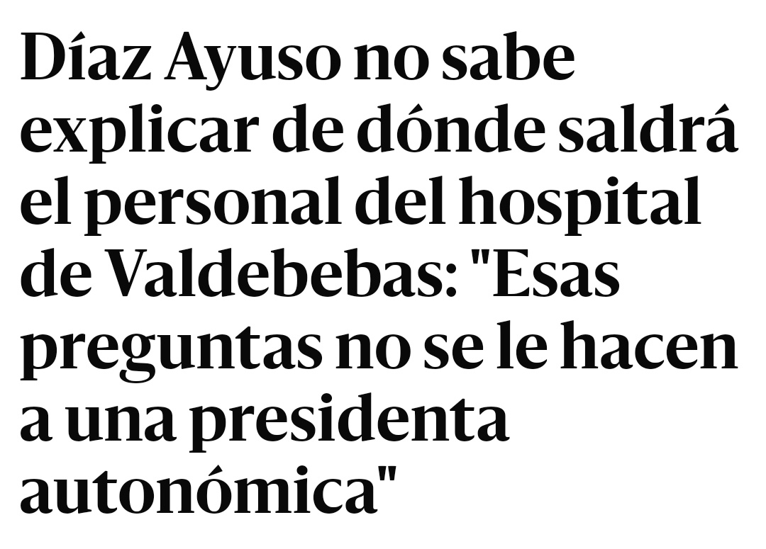 eljueves's tweet photo. Tiene razón, la pregunta es absurda, todo el mundo sabe que el personal sanitario aparece cuando lo deseas muy fuerte. https://t.co/wYymNzagU7