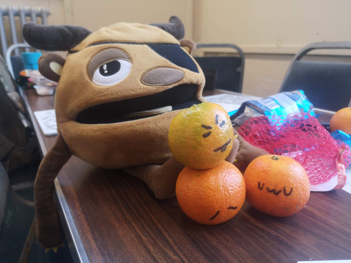 GamingPotion18's tweet photo. One year ago today!! Squeaker and his orange pumpkin pals for our Halloween themed event.

We miss you all terribly and we hope that you are staying safe at school and at home.

Don't forget, if you need us we are here to talk 🎲

🧡🎲💜 https://t.co/NMAF7FNQdG