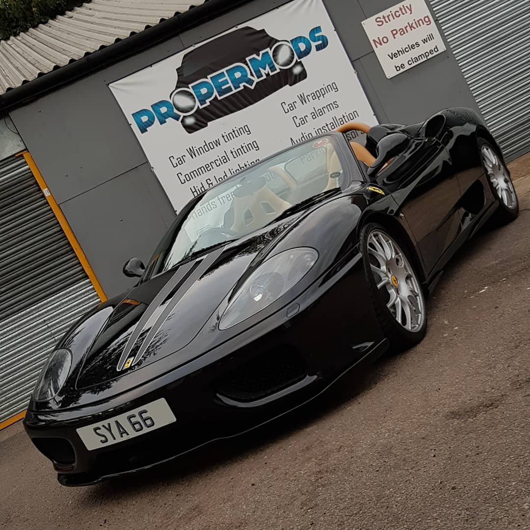 Propermods's tweet image. Pleasure working on this @Ferrari the other day