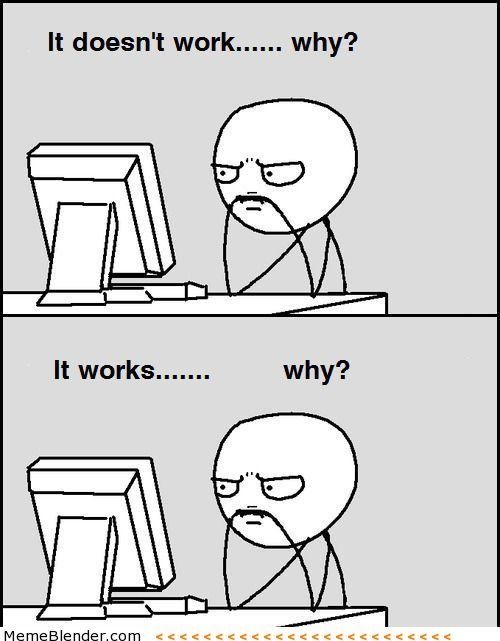 molaverdikhani's tweet photo. Always ask the right question!
#Programming #ProgrammingLife #ProgrammingMemes #RightQuestion https://t.co/BPL4djZ994