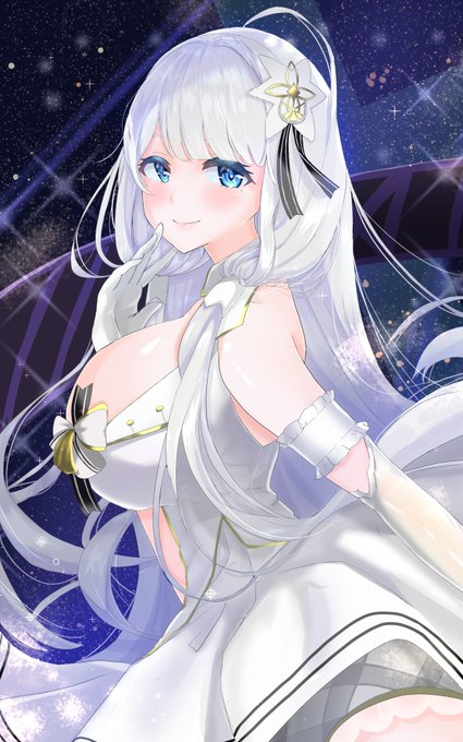 イラストリアスのμ装備描きました!
#イラストリアス 
#イラスト 
#μ装備 