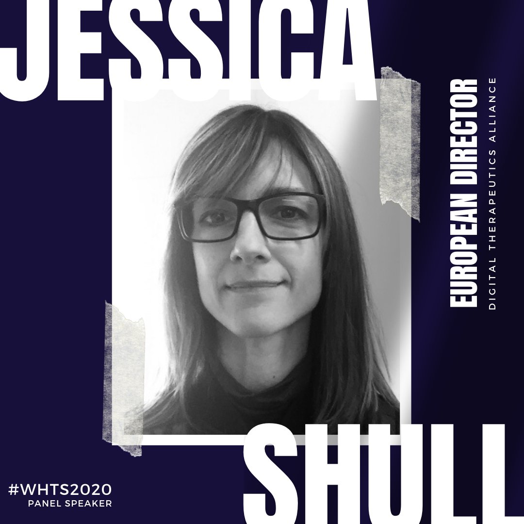pharmonitor's tweet photo. Jessica Shull, Europe director for digital tx alliance will be joining us for #WHTS2020.  Join us for a fully virtual event for five days of inspiring speakers, new technologies &amp; the most networking you've ever experienced in an online event. Reserve your place now. https://t.co/RlWlZ1Io53